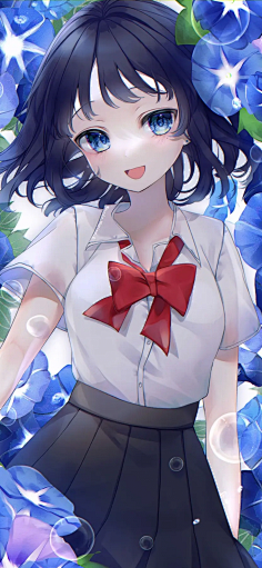 插画日韩/原画-花瓣网|陪你做生活的设计师 | 动漫美少女